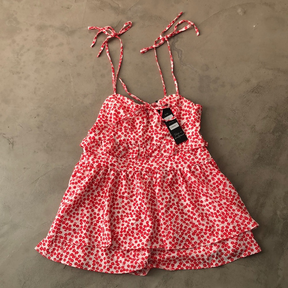 🖤 Sundae Muse Ruffle Romper - Picture 2 of 4